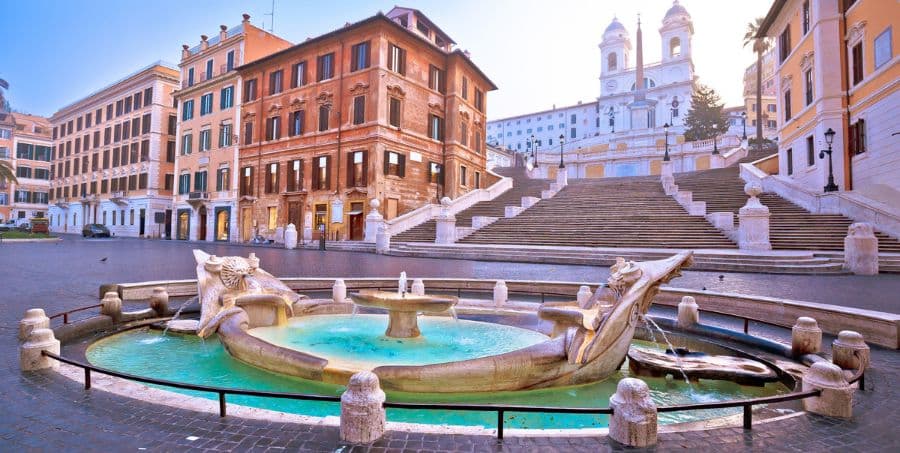 Visit the Spanish Steps in Rome